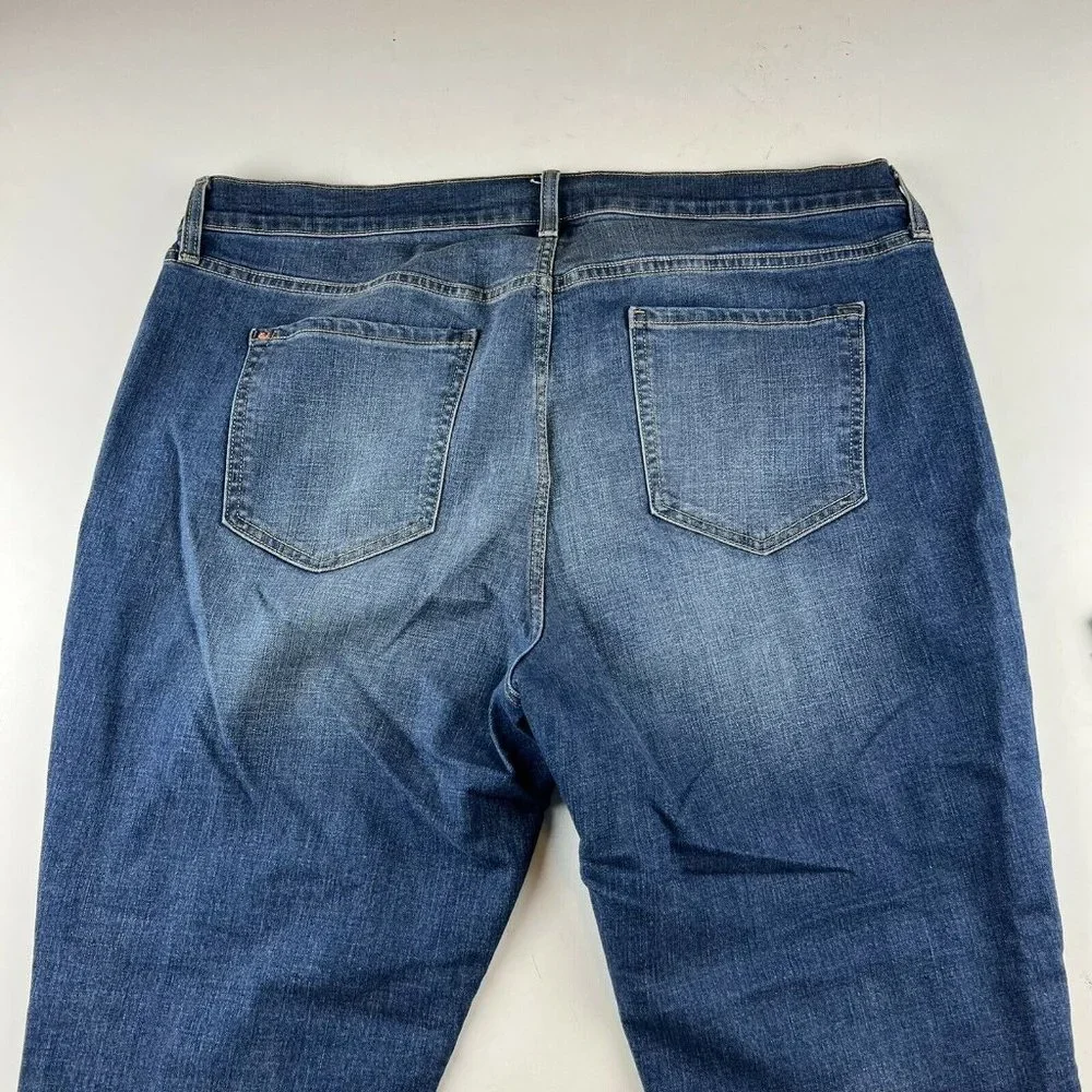 Old Navy Jeans Womens Size 16 Blue Boyfriend Skinny High Rise Pants - Picture 5 of 11